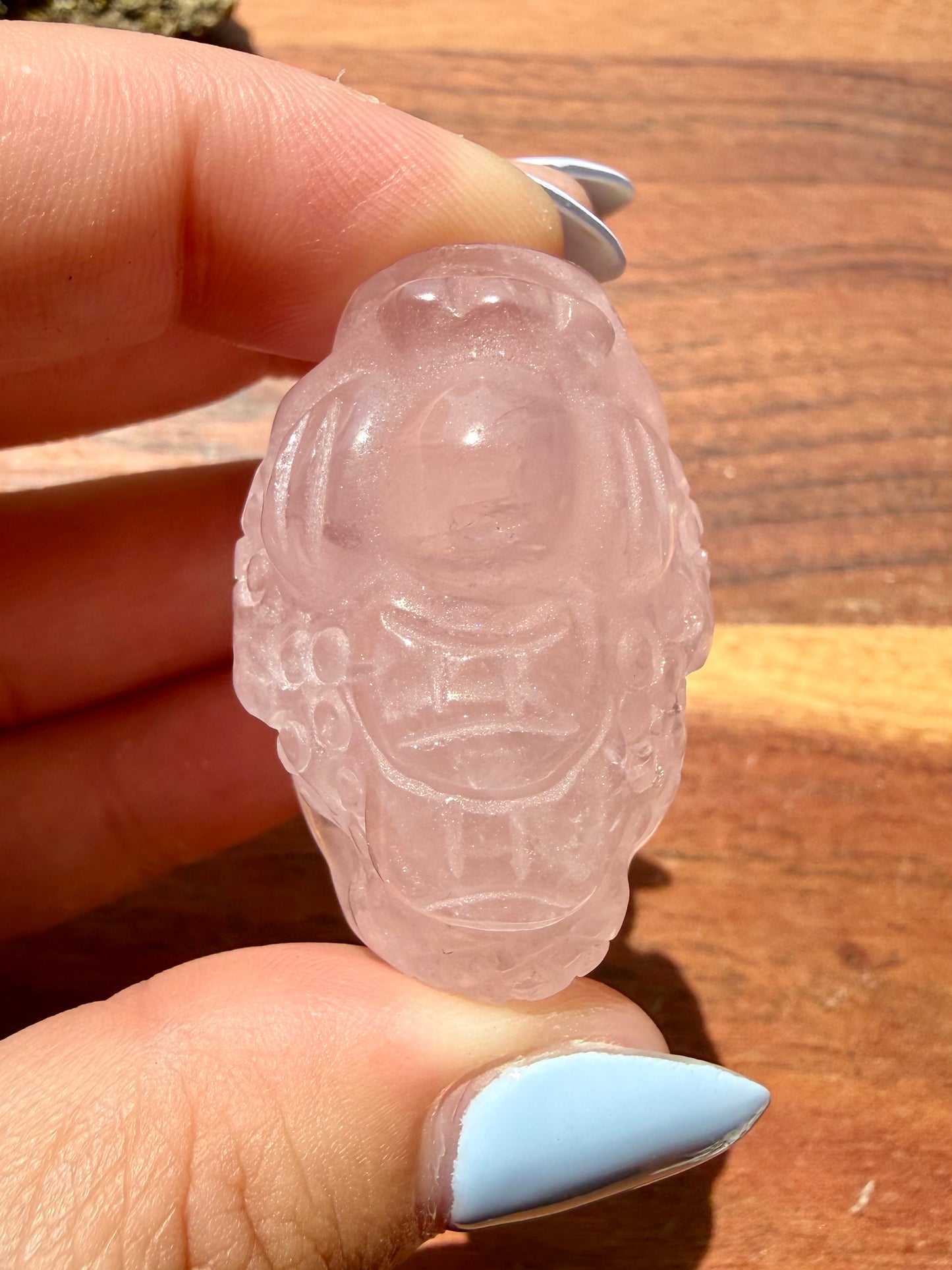 ROSE QUARTZ MONEY TOAD