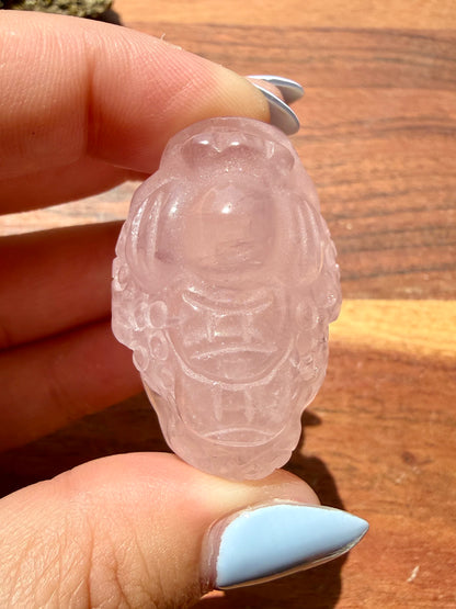 ROSE QUARTZ MONEY TOAD