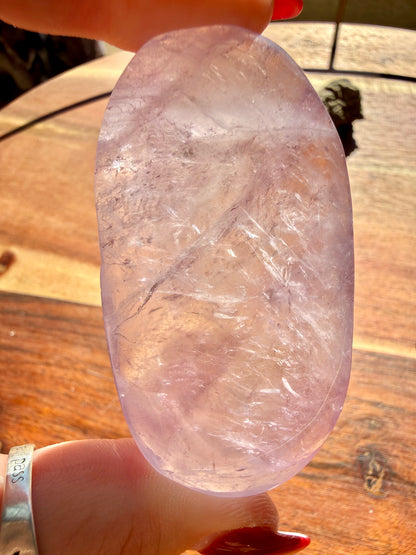IMPERFECT AMETHYST PALM STONE