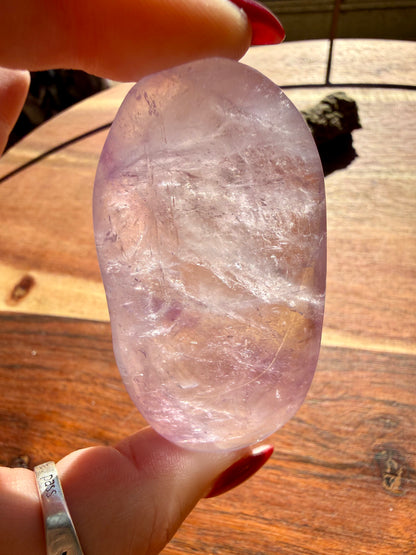 IMPERFECT AMETHYST PALM STONE
