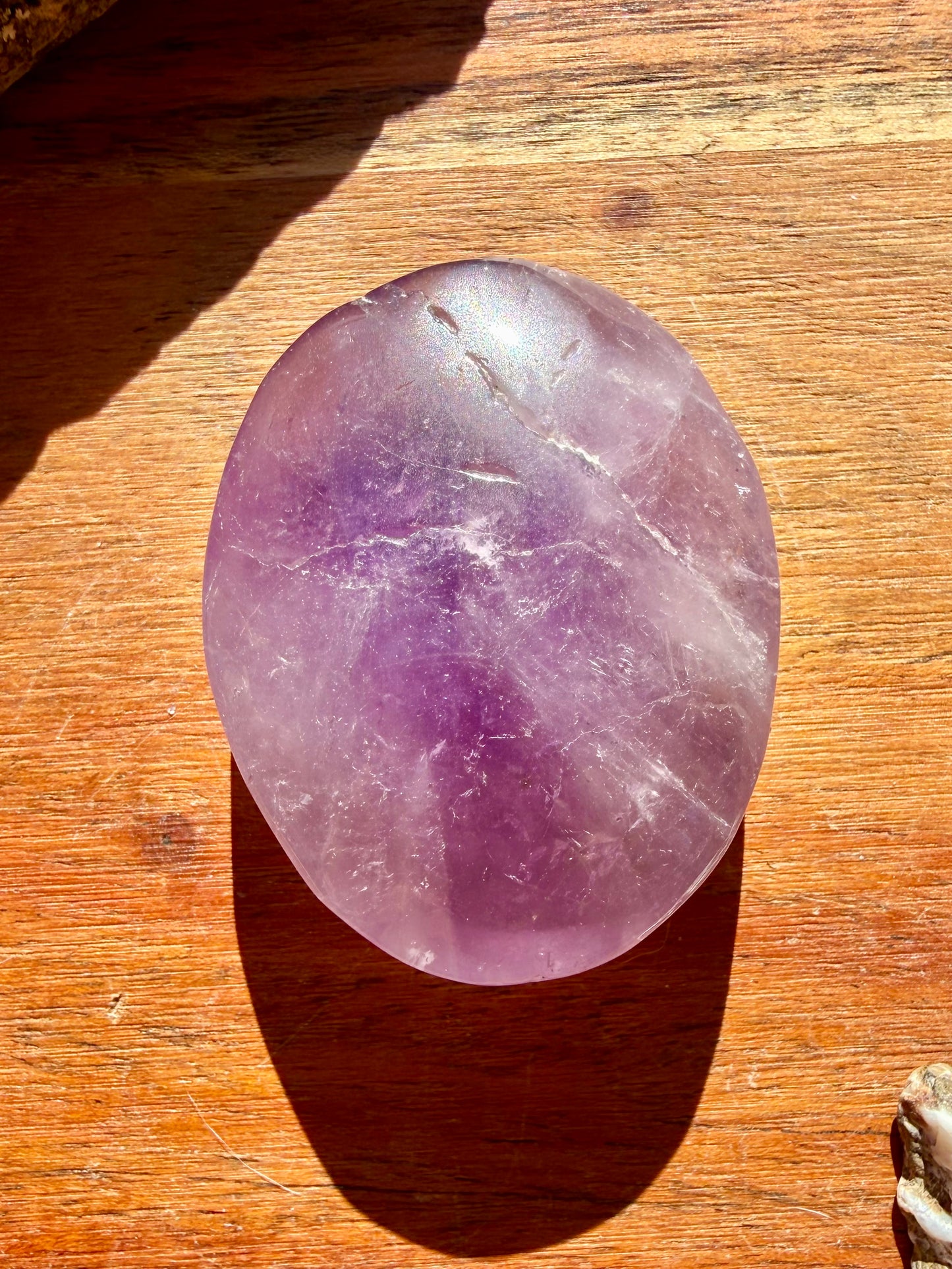 IMPERFECT AMETHYST PALM STONE