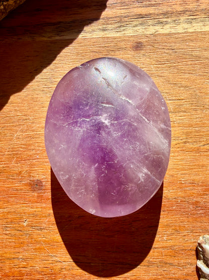 IMPERFECT AMETHYST PALM STONE