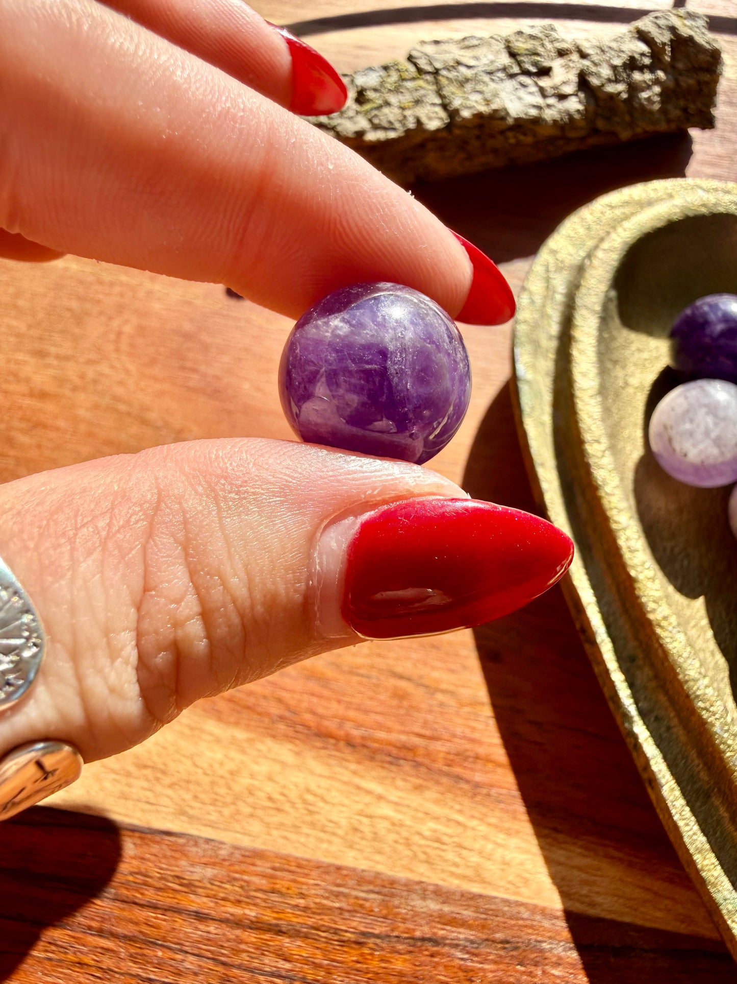 MINI DREAM AMETHYST SPHERE