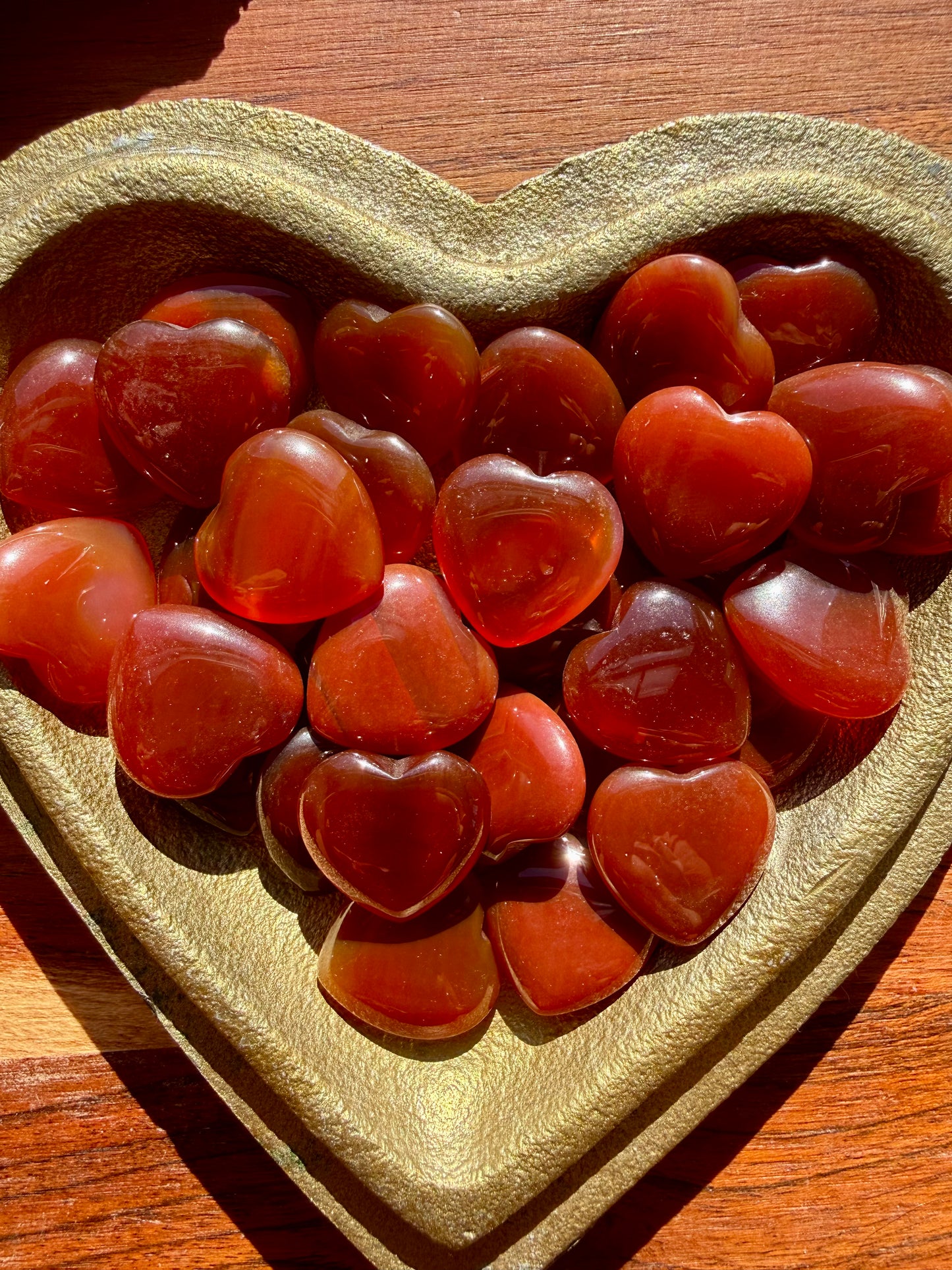 CARNELIAN MINI HEART