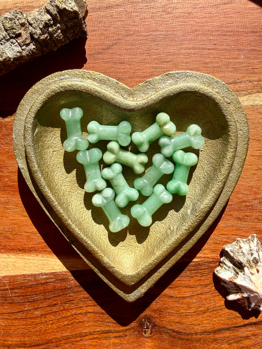 GREEN AVENTURINE MINI BONE