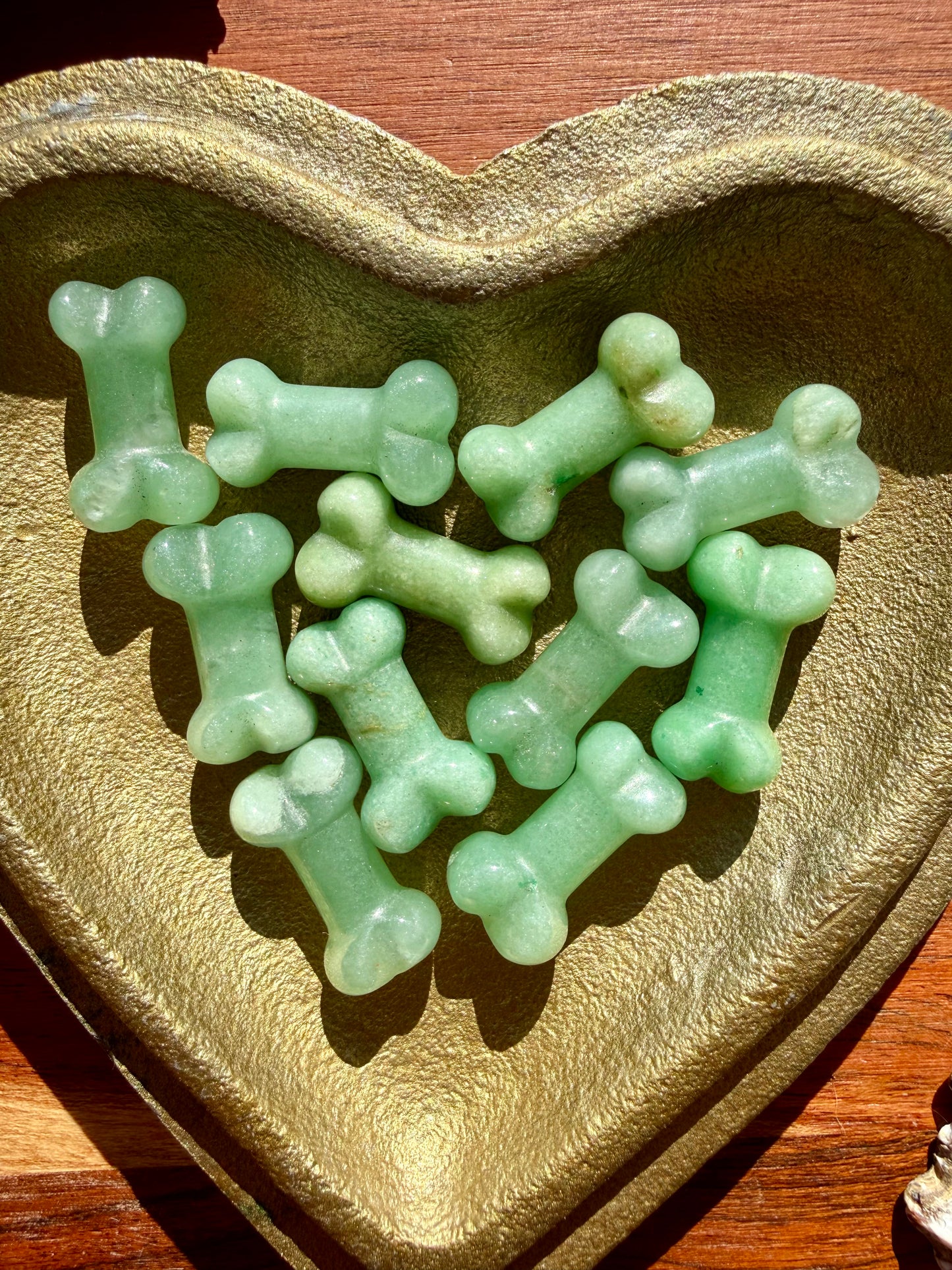 GREEN AVENTURINE MINI BONE