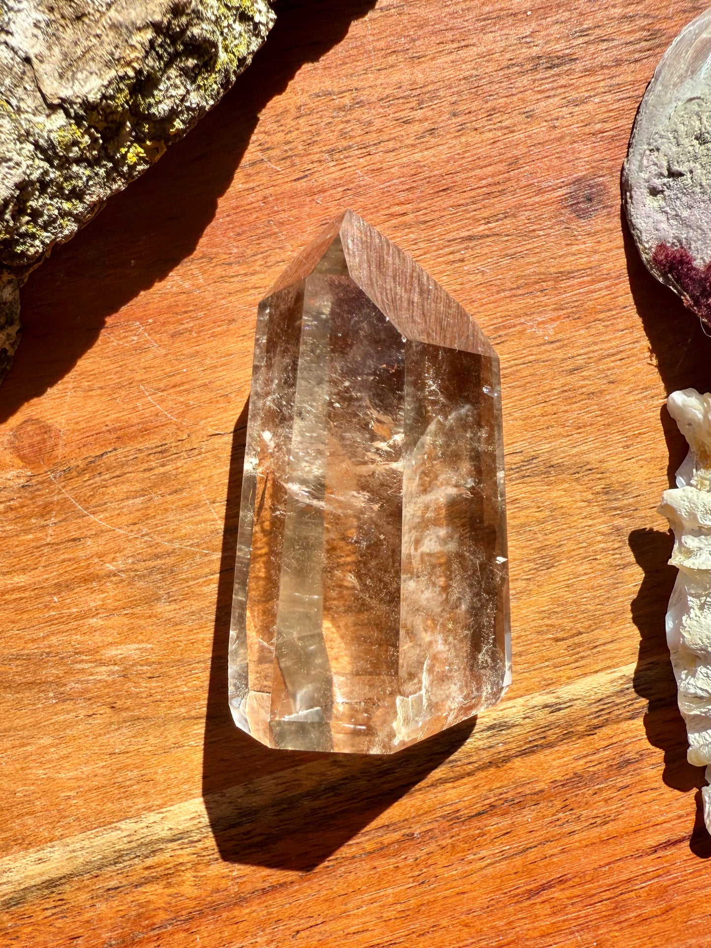 HIGH QUALITY SMOKY QUARTZ TOWER FROM BRAZIL