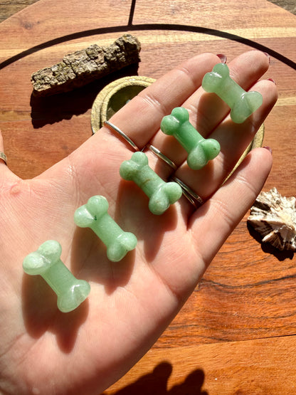 GREEN AVENTURINE MINI BONE