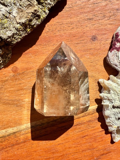 HIGH QUALITY SMOKY QUARTZ TOWER FROM BRAZIL