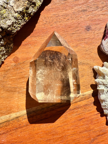 HIGH QUALITY SMOKY QUARTZ TOWER FROM BRAZIL