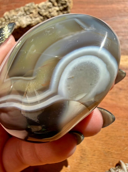 ORCA AGATE PALM STONE