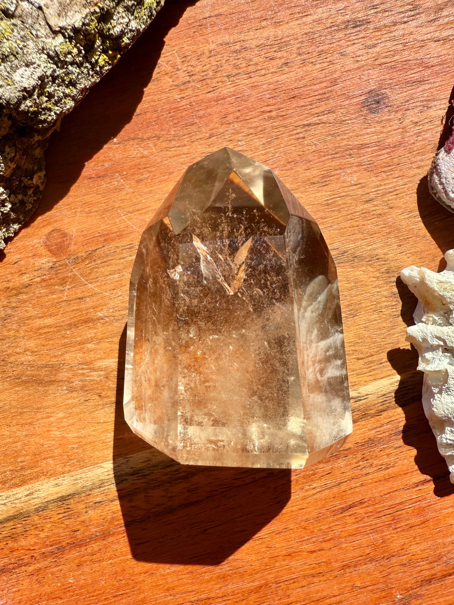 HIGH QUALITY SMOKY QUARTZ TOWER FROM BRAZIL