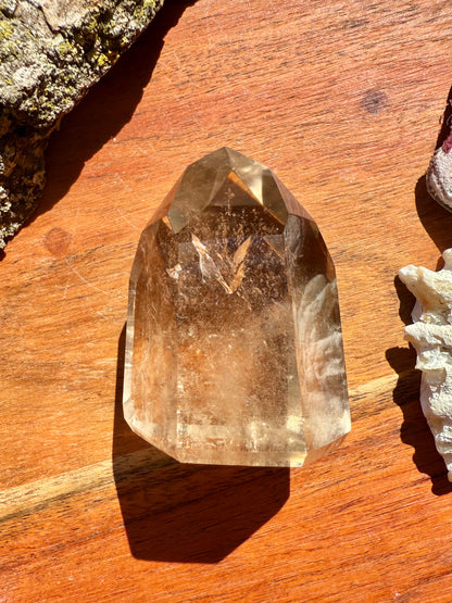 HIGH QUALITY SMOKY QUARTZ TOWER FROM BRAZIL