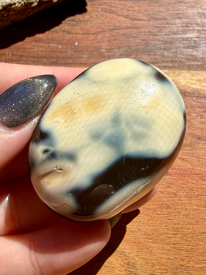 ORCA AGATE PALM STONE