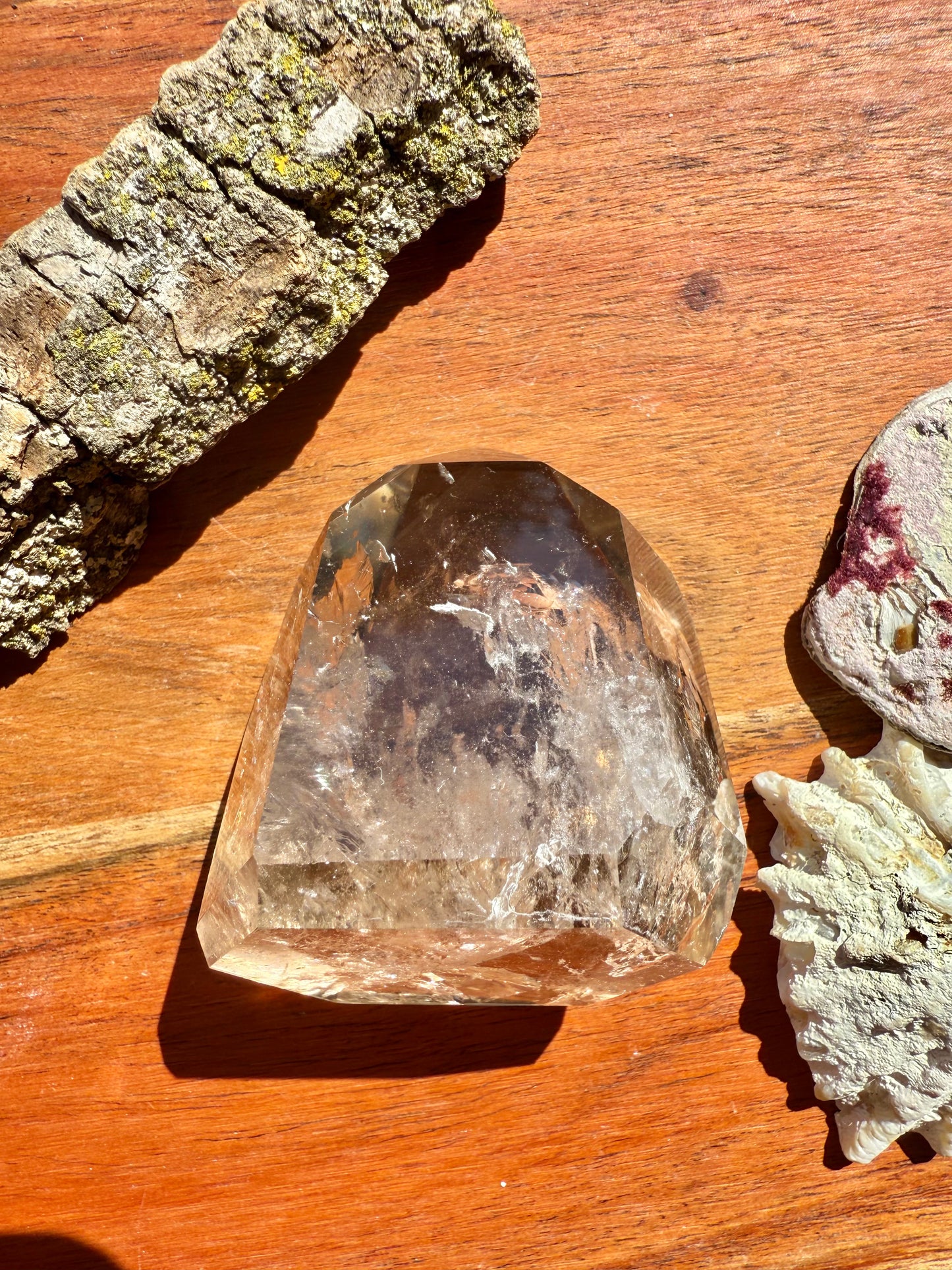 HIGH QUALITY SMOKY QUARTZ POINT FROM BRAZIL