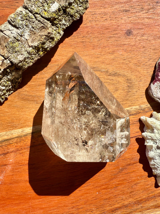 HIGH QUALITY SMOKY QUARTZ POINT FROM BRAZIL