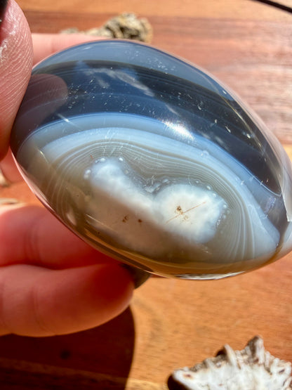 ORCA AGATE PALM STONE