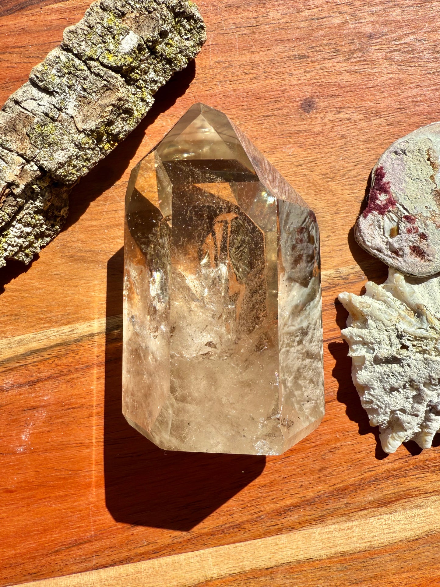 HIGH QUALITY SMOKY QUARTZ POINT FROM BRAZIL