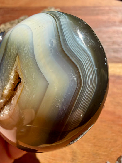 ORCA AGATE PALM STONE