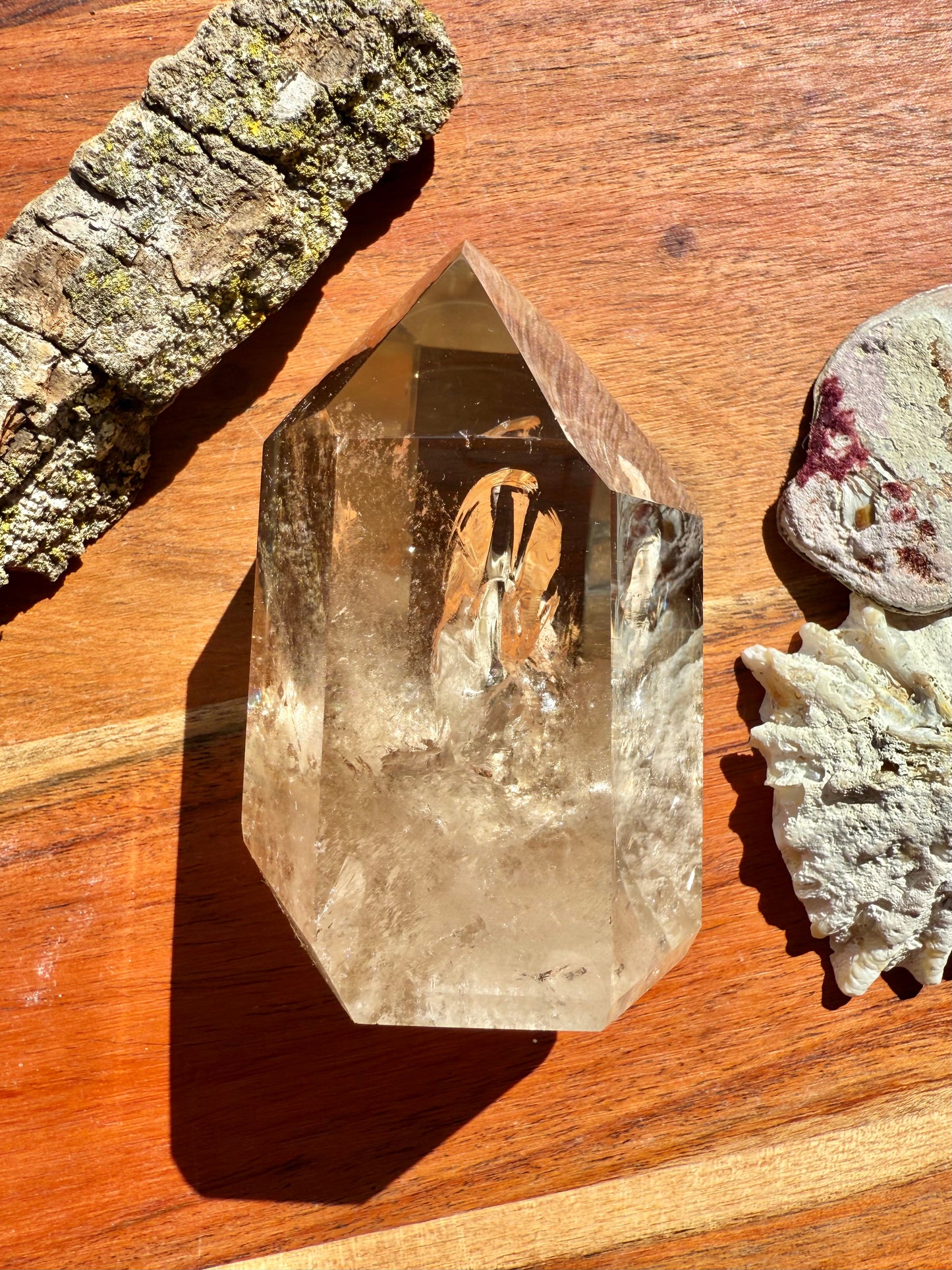 HIGH QUALITY SMOKY QUARTZ POINT FROM BRAZIL