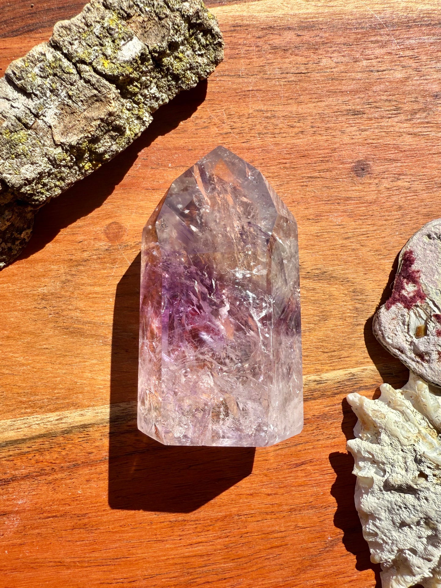 HIGH QUALITY PHANTOM AMETHYST TOWER FROM BRAZIL