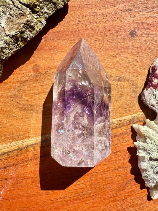 HIGH QUALITY PHANTOM AMETHYST TOWER FROM BRAZIL