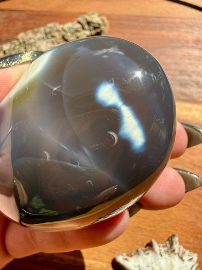 ORCA AGATE PALM STONE
