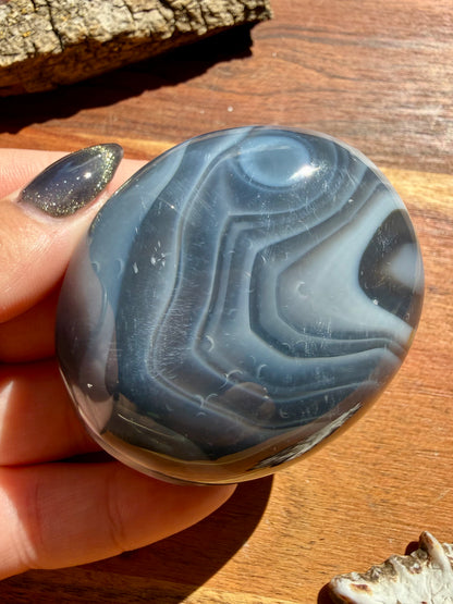 ORCA AGATE PALM STONE