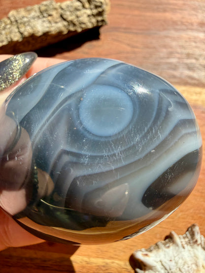 ORCA AGATE PALM STONE