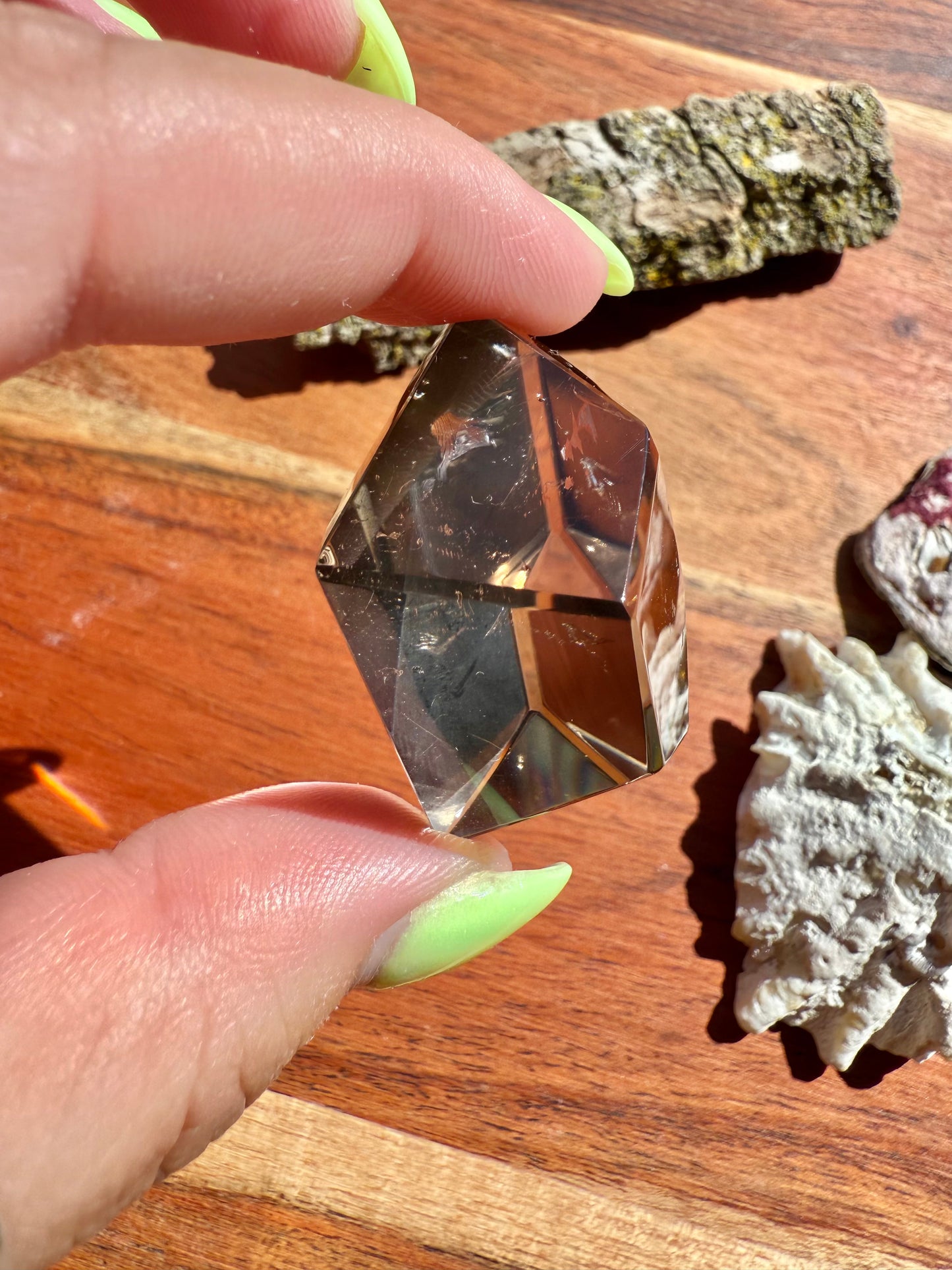 HIGH QUALITY SMOKY QUARTZ FREEFORM FROM BRAZIL