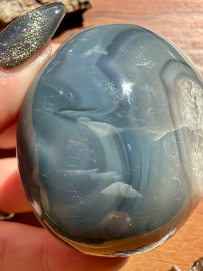 ORCA AGATE PALM STONE