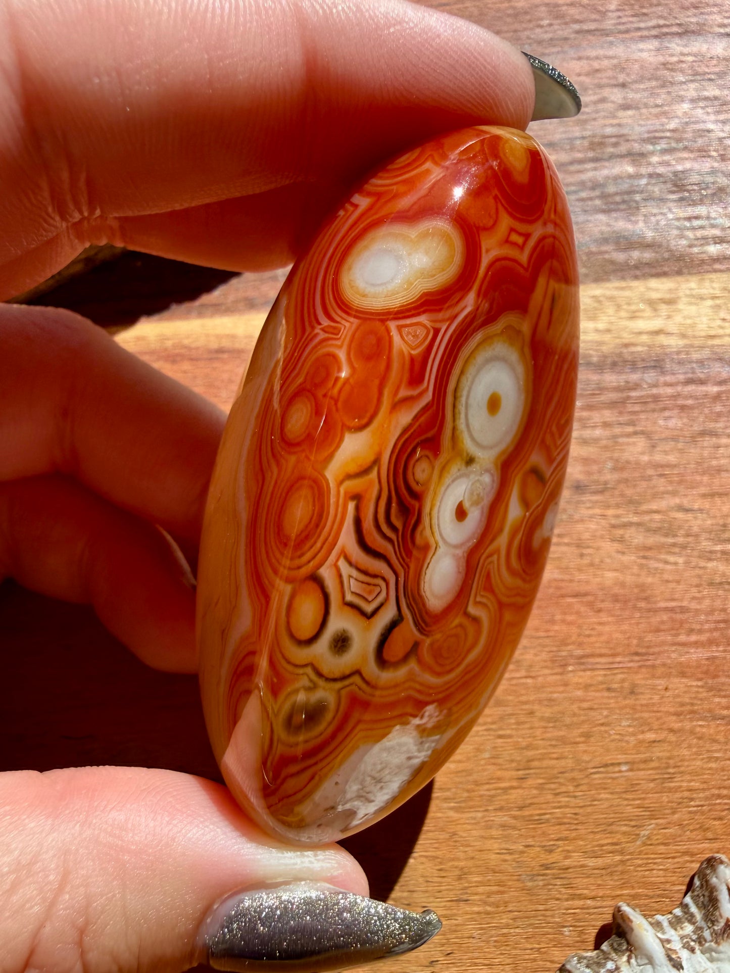 SARDONYX PALM STONE