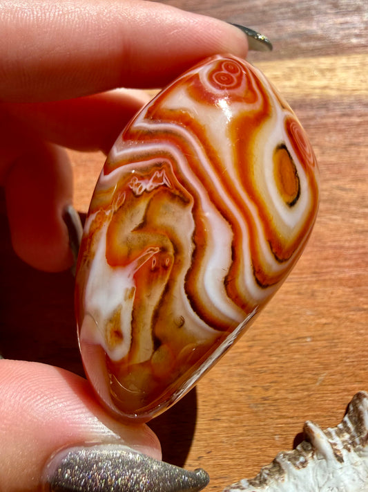 SARDONYX PALM STONE