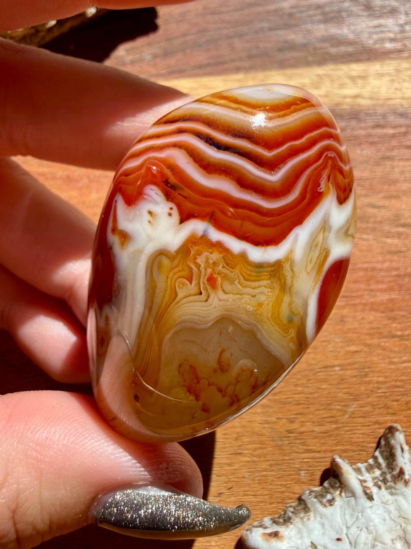 SARDONYX PALM STONE