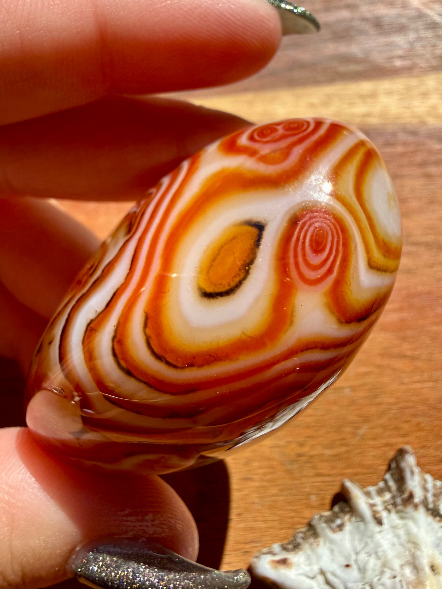 SARDONYX PALM STONE
