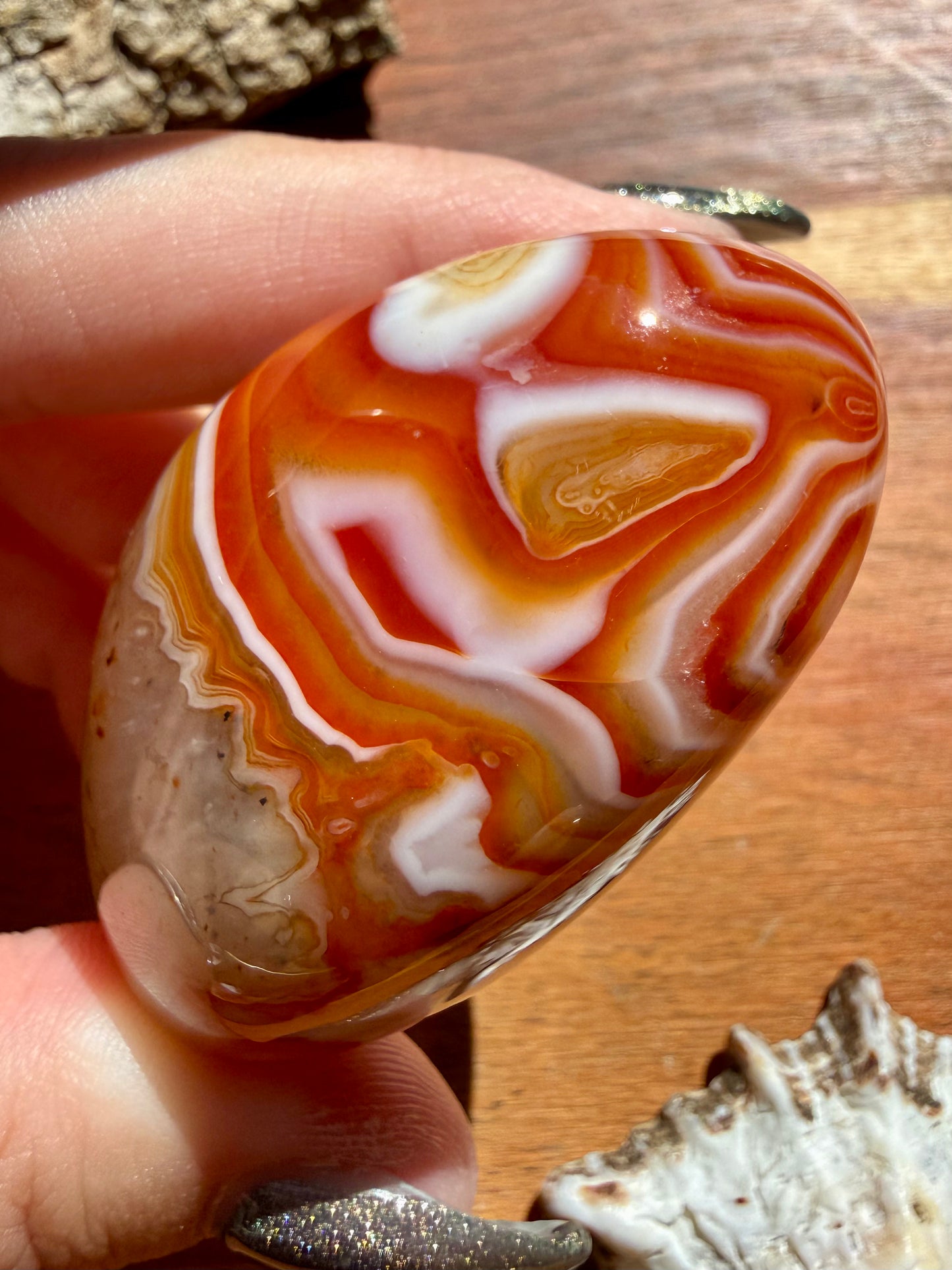 SARDONYX PALM STONE