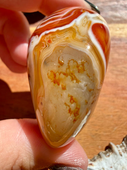 SARDONYX PALM STONE