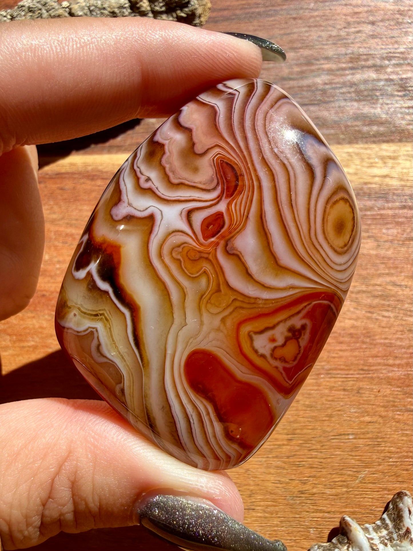 SARDONYX PALM STONE