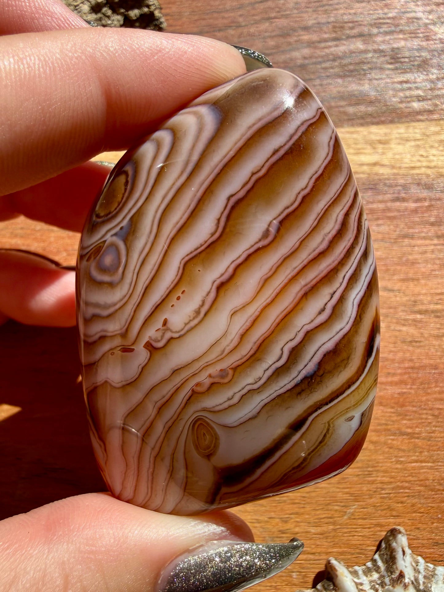 SARDONYX PALM STONE