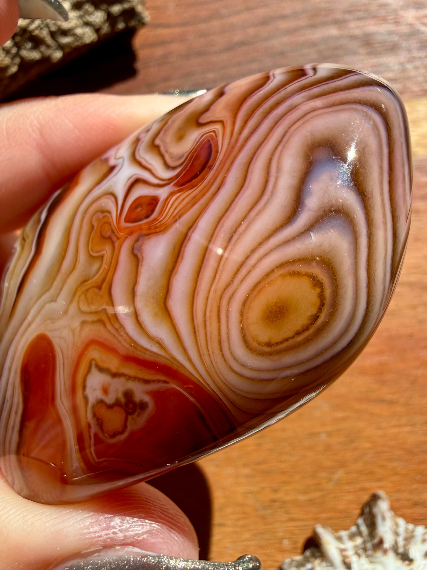 SARDONYX PALM STONE