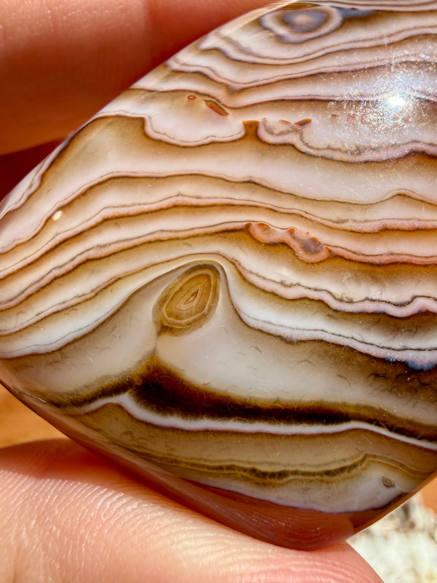 SARDONYX PALM STONE