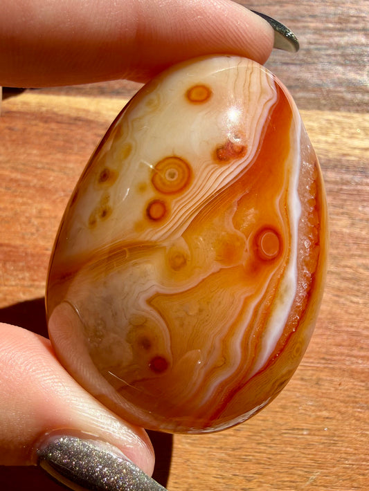 SARDONYX PALM STONE