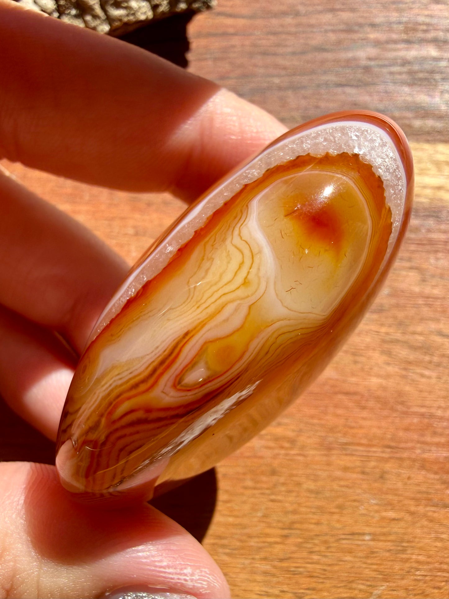 SARDONYX PALM STONE