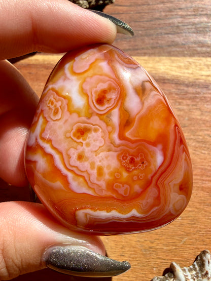 SARDONYX PALM STONE