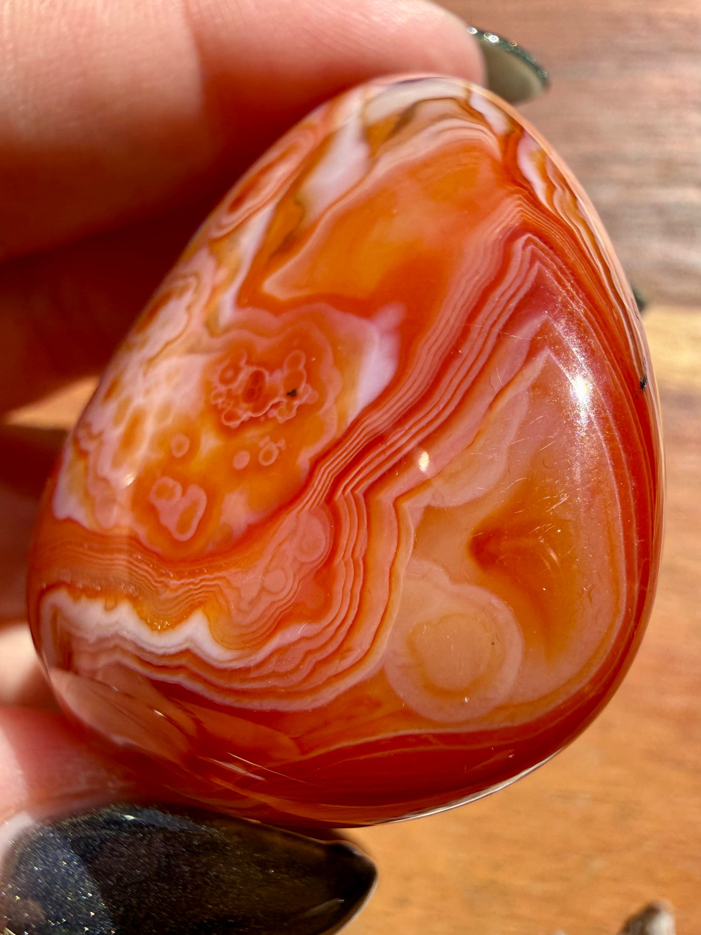 SARDONYX PALM STONE