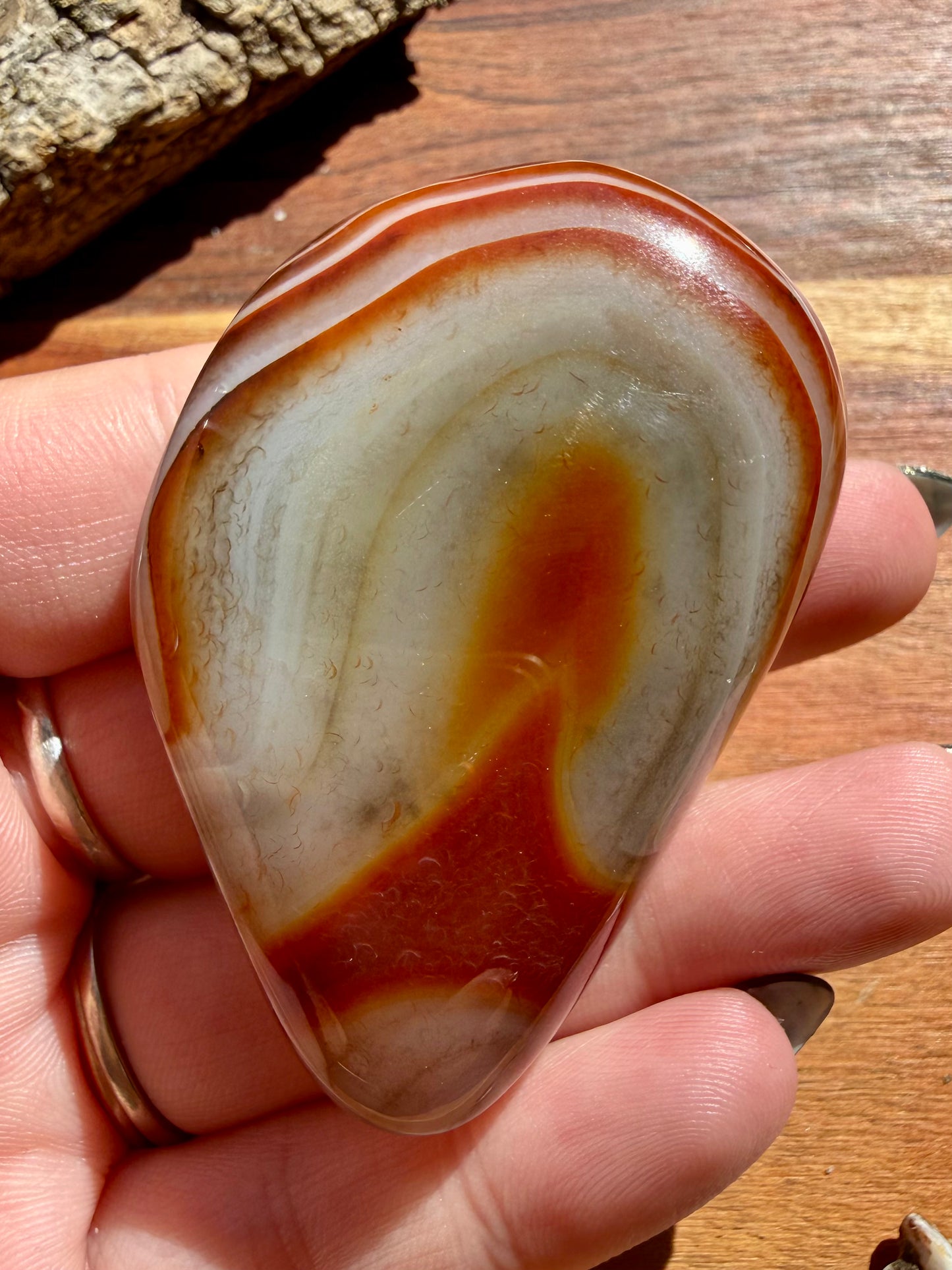 SARDONYX PALM STONE