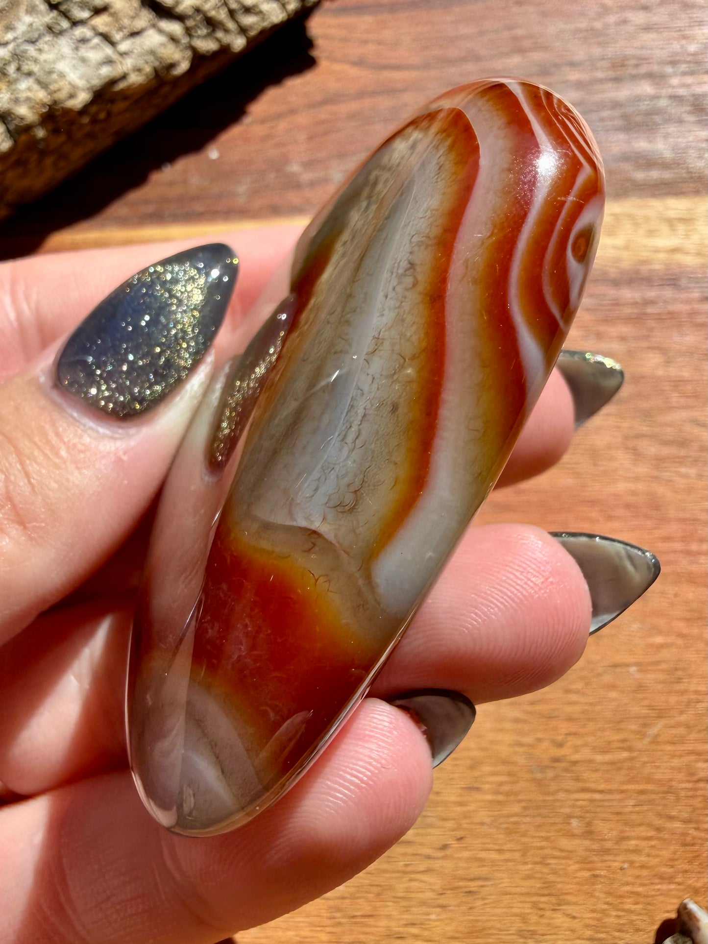 SARDONYX PALM STONE