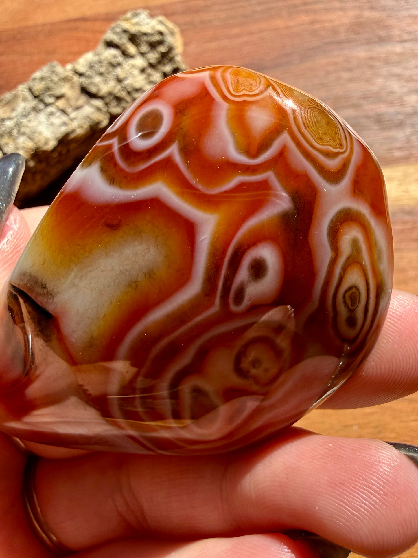 SARDONYX PALM STONE