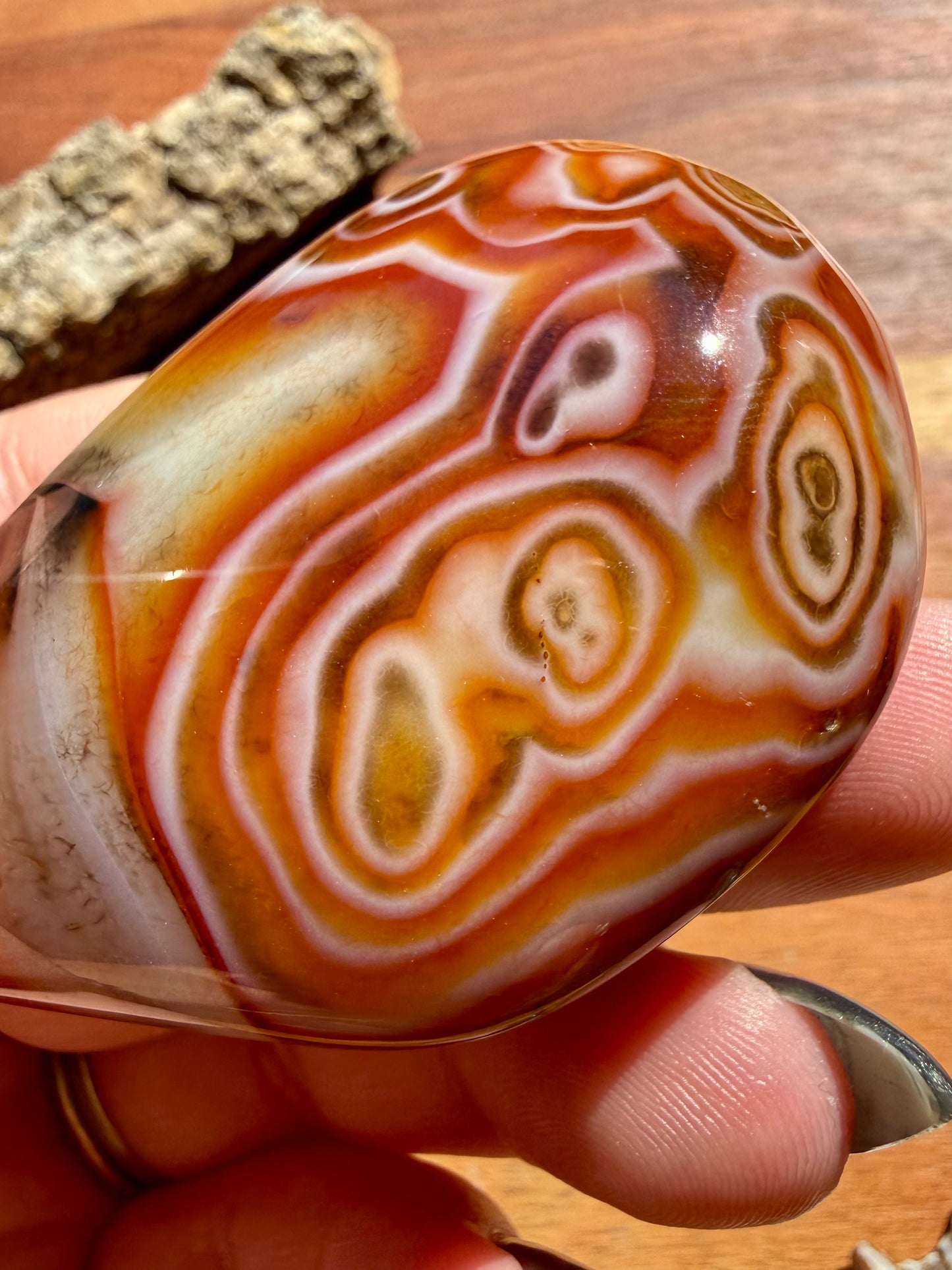 SARDONYX PALM STONE