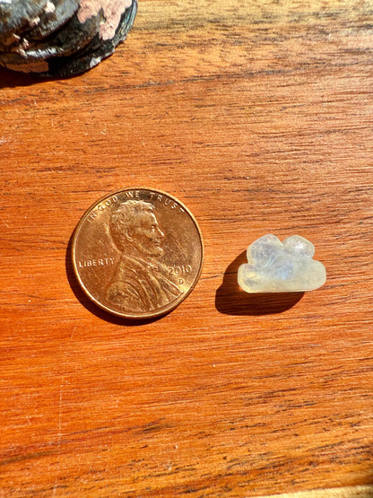 MINI RAINBOW MOONSTONE CLOUD CARVING [QTY. 1]